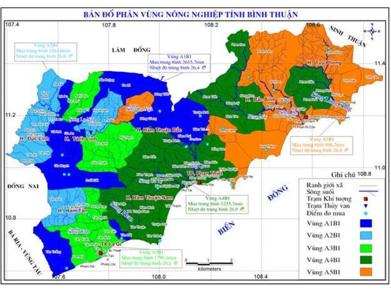 Đặc điểm khí hậu Bình Thuận