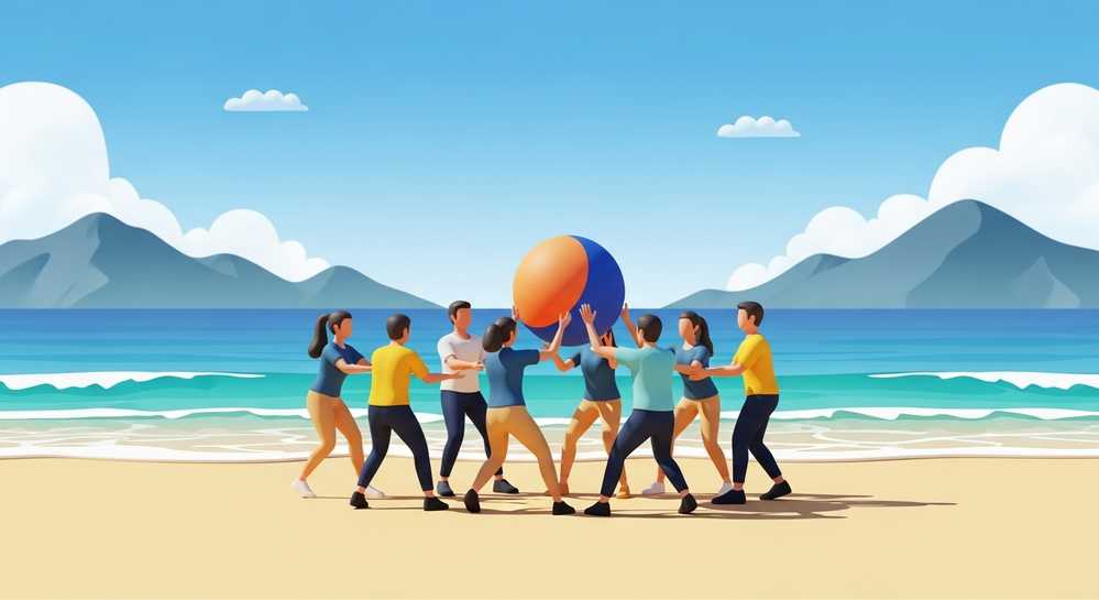 Gợi ý các bãi biển lý tưởng cho hoạt động teambuilding ngoài trời