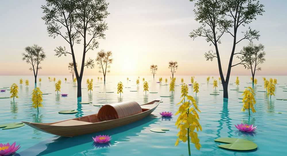 Mùa nước nổi nét văn hóa độc đáo từ tháng 9 đến tháng 11