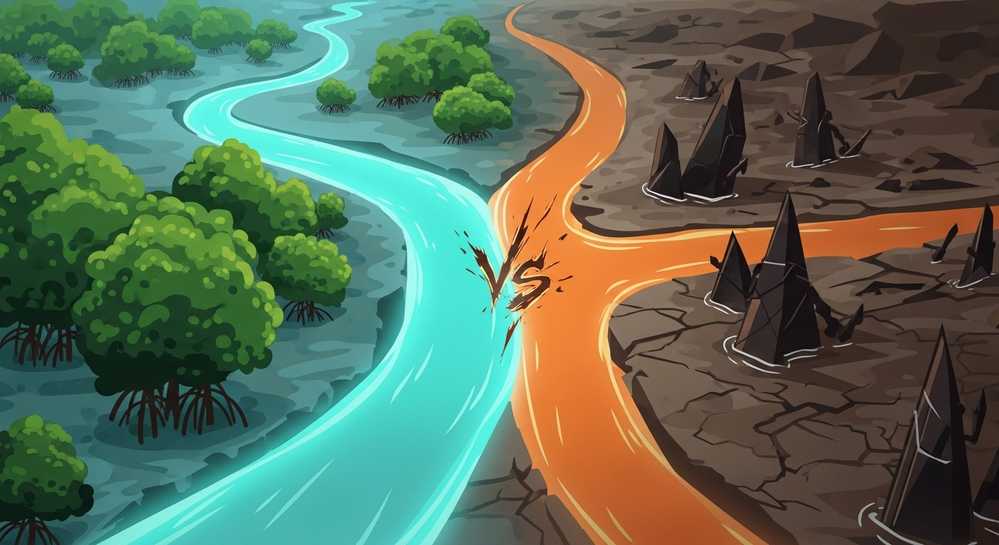 Thách thức từ biến đổi khí hậu và tác động của con người