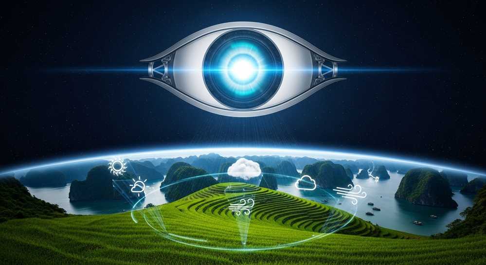 Khám phá các công nghệ dự báo thời tiết hiện đại tại Việt Nam 1 Vệ tinh khí tượng: Con mắt trên không gian